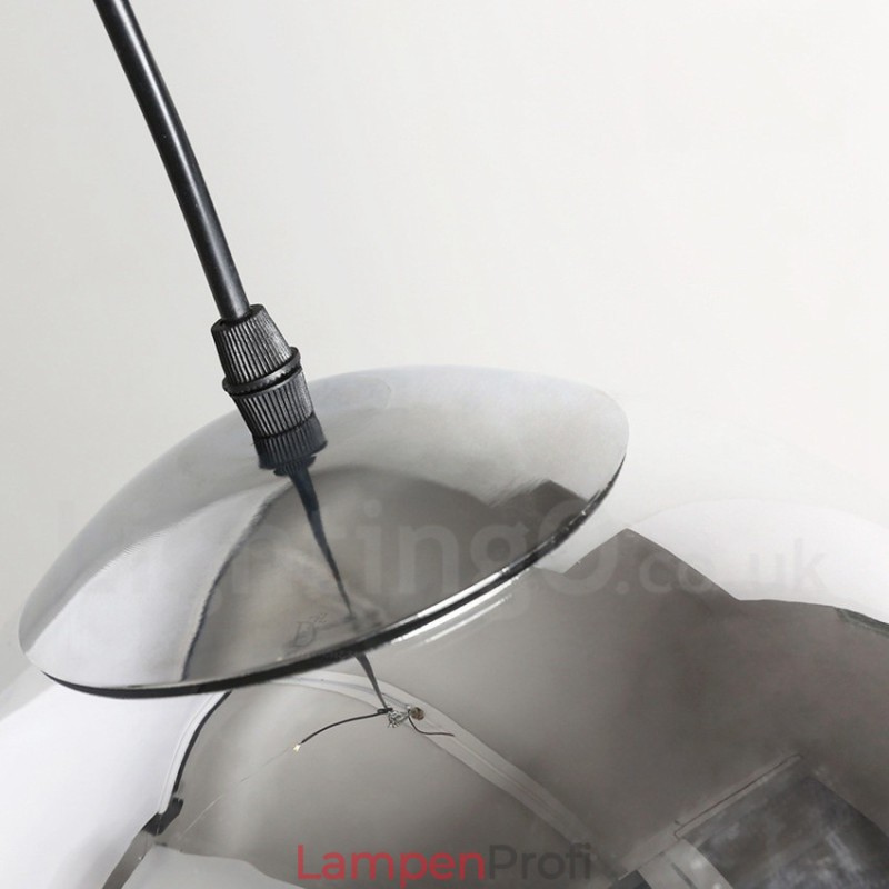 1 Licht Moderne zeitgenössische Beschichtung Cafe Glas Pendelleuchte