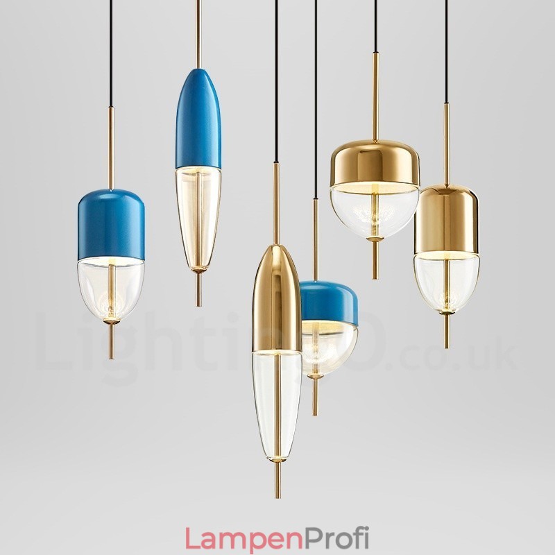 1 Licht Moderne zeitgenössische Glas Pendelleuchte