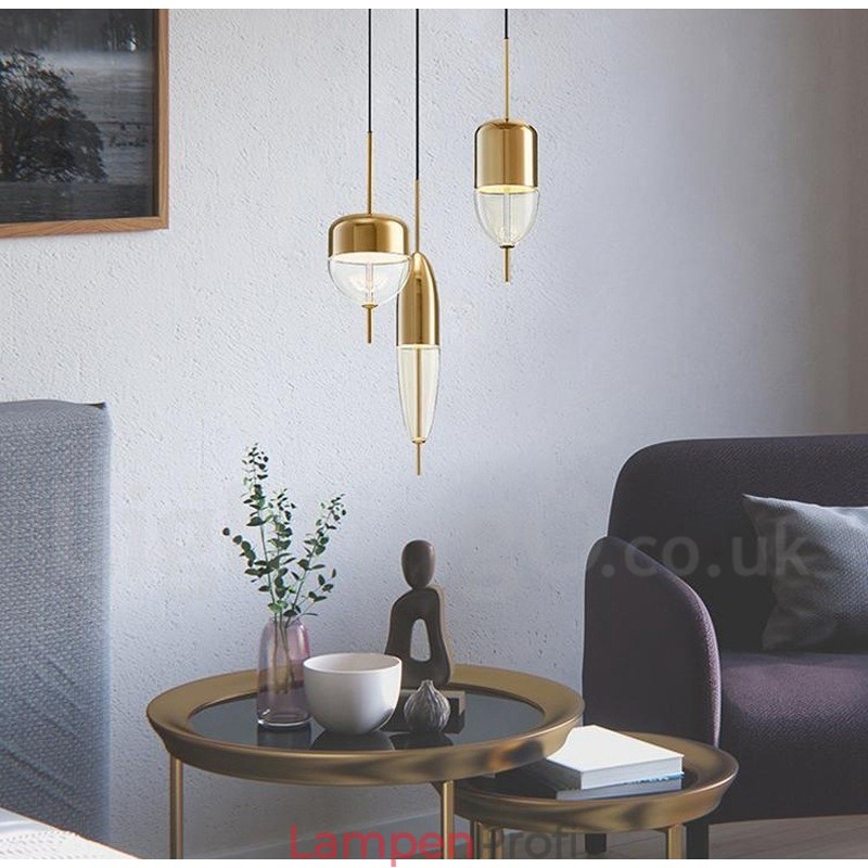 1 Licht Moderne zeitgenössische Glas Pendelleuchte