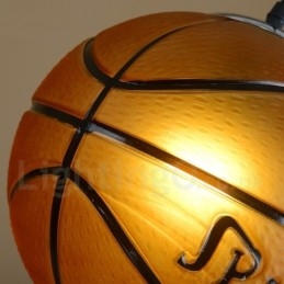1 Licht Vintage Modern Zeitgenössische Basketball Glasschirm Pendelleuchte
