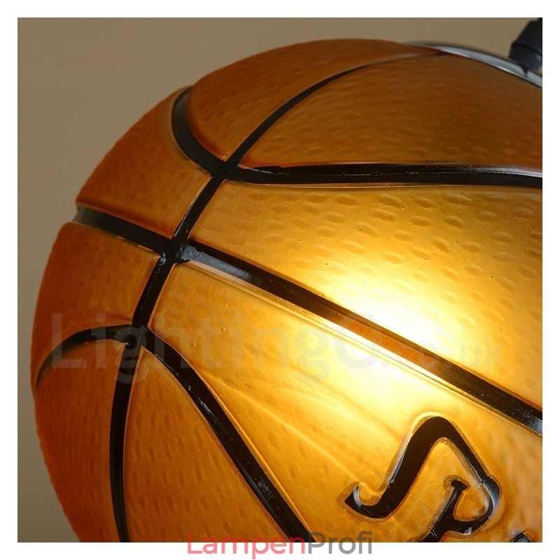 1 Licht Vintage Modern Zeitgenössische Basketball Glasschirm Pendelleuchte