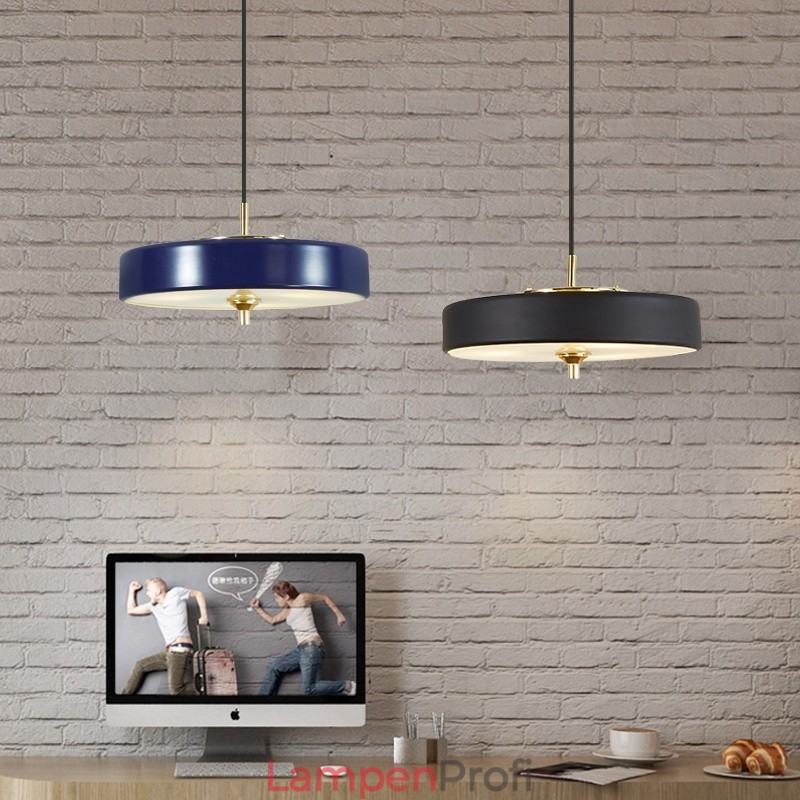 1-flammige, moderne, zeitgenössische Luxus-Pendelleuchte mit Glasschirm