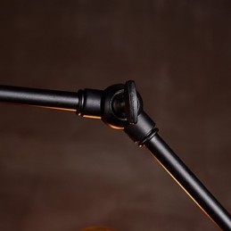 Kreativer Kronleuchter mit 8 Lichtern, gebürstetes Nickel