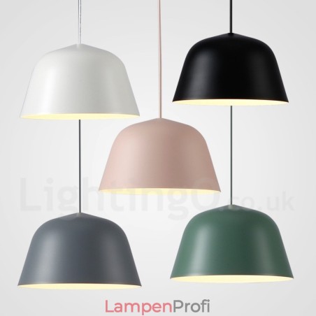1-flammige, moderne Pendelleuchte aus Stahl mit Schirm aus Aluminiumlegierung 1-flammige, moderne Pendelleuchte aus Stahl mit Schirm aus Aluminiumlegierung