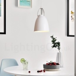 1 Licht Moderne zeitgenössische Pendelleuchte aus Aluminiumlegierung mit Schirm aus Aluminiumlegierung