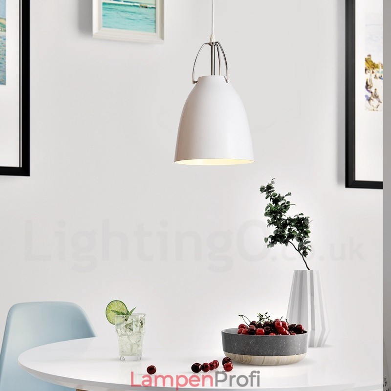 1 Licht Moderne zeitgenössische Pendelleuchte aus Aluminiumlegierung mit Schirm aus Aluminiumlegierung