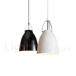 1 Licht Moderne zeitgenössische Pendelleuchte aus Aluminiumlegierung mit Schirm aus Aluminiumlegierung