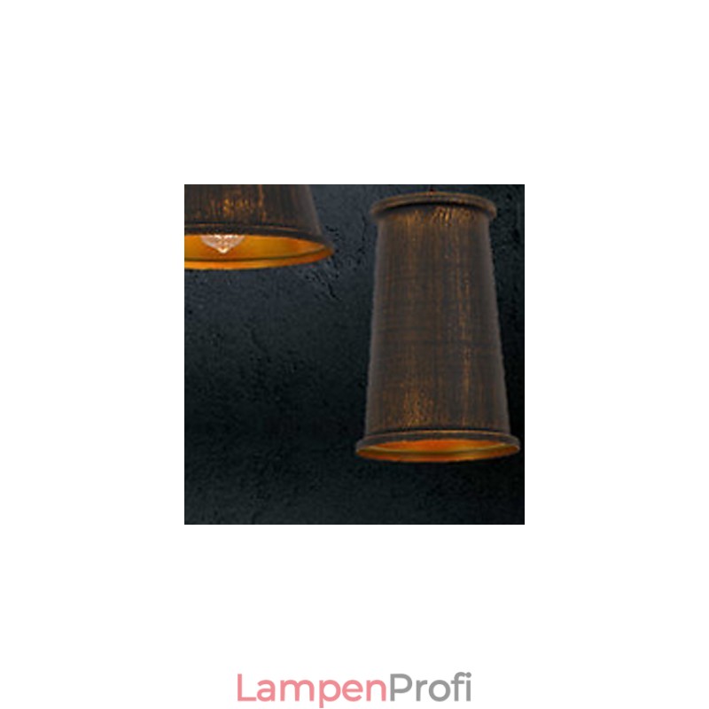 3-flammiger Kronleuchter im Mini-Stil, moderne zeitgenössische Pendelleuchte aus Metall