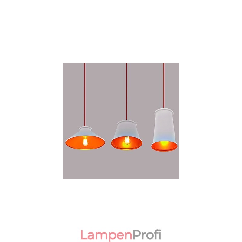 Kronleuchter im Mini-Stil, modernes zeitgenössisches Metall, 3-flammige Pendelleuchte