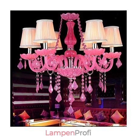 Kaffeelampe Projektlicht Kerze Kristall Hängelampe Rosa A Kaffeelampe Projektlicht Kerze Kristall Hängelampe Rosa A