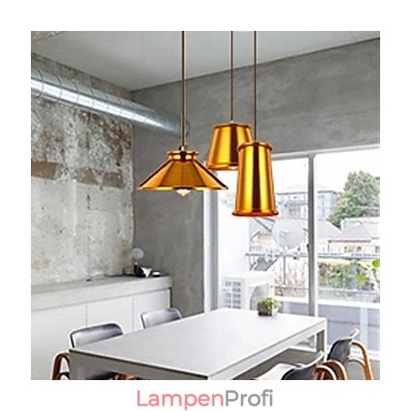 Kronleuchter im Mini-Stil, modernes zeitgenössisches Metall, 3-flammige Pendelleuchte Kronleuchter im Mini-Stil, modernes zeitgenössisches Metall, 3-flammige Pendelleuchte