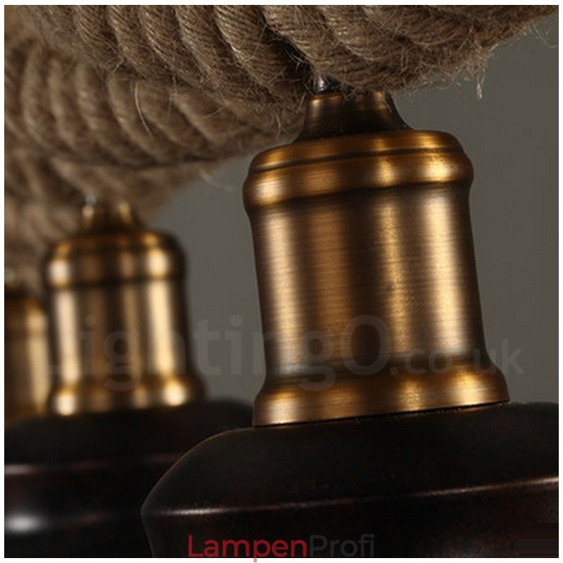 3-flammige Pendelleuchte Deckenlampe