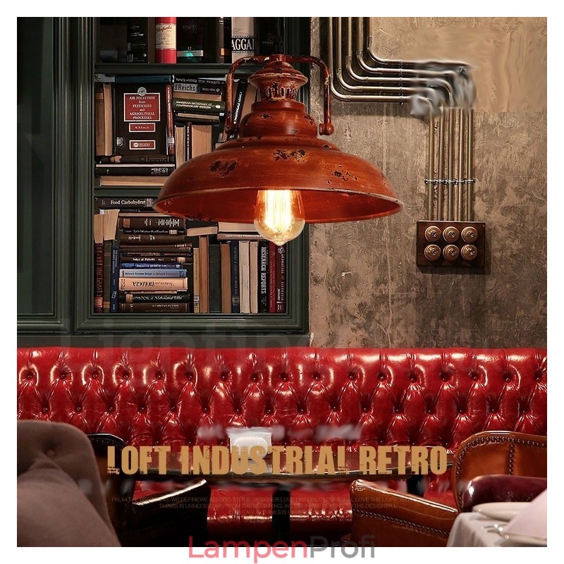 1 Licht Rustikale Lodge Retro Vintage Pendelleuchte Loft