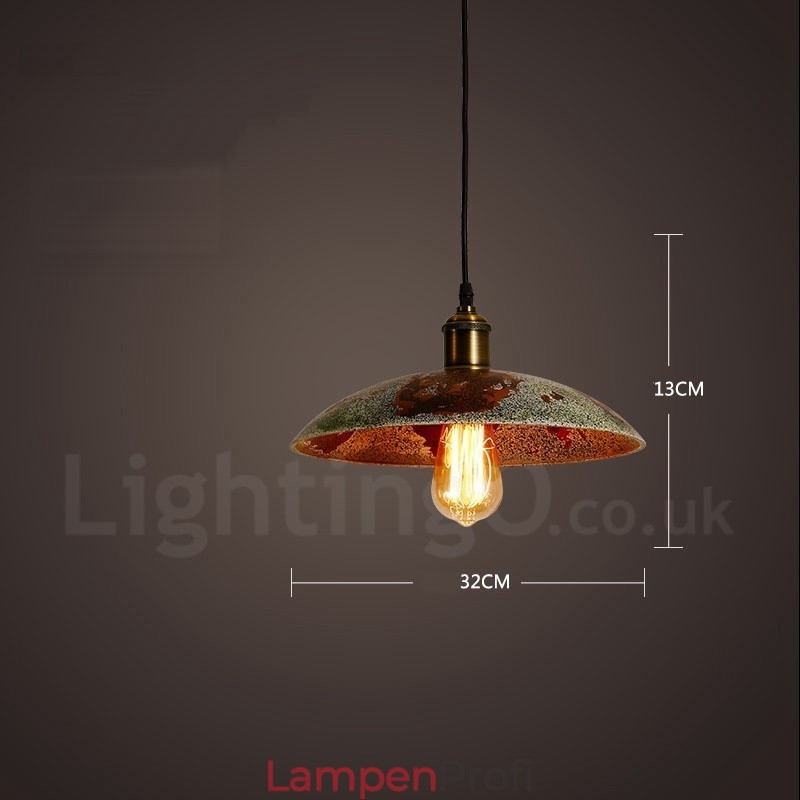 1 Licht Rustikale Lodge Retro Vintage Pendelleuchte Loft
