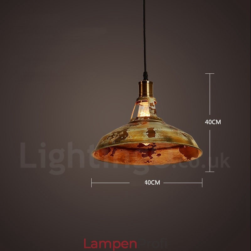 1 Licht Rustikale Lodge Retro Vintage Pendelleuchte Loft