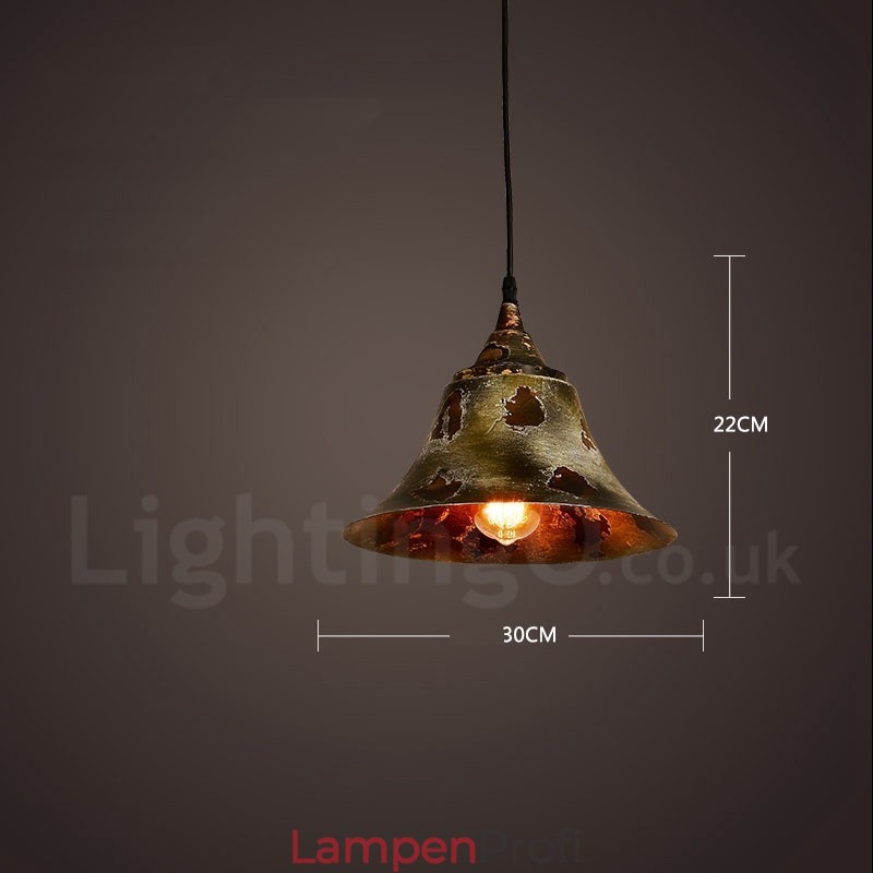 1 Licht Rustikale Lodge Retro Vintage Pendelleuchte Loft