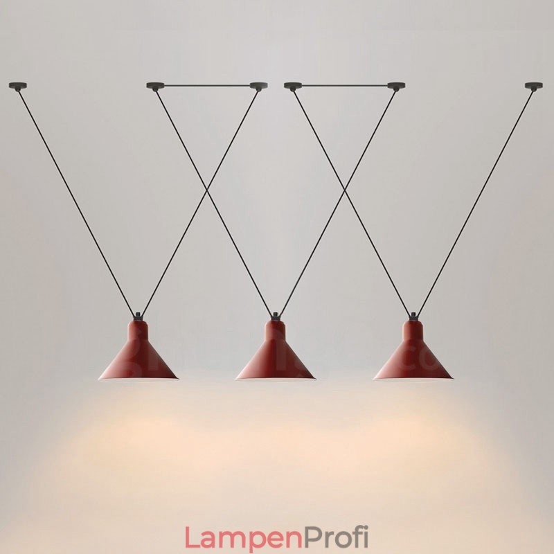 3-flammige moderne Pendelleuchte Deckenleuchte