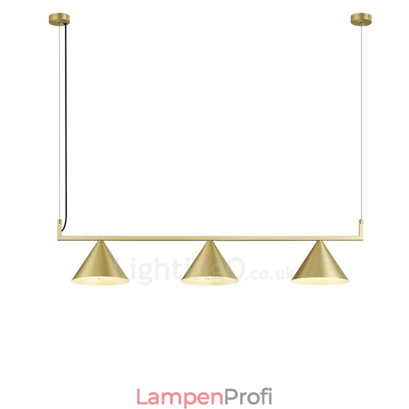3-flammige moderne Pendelleuchte Deckenleuchte