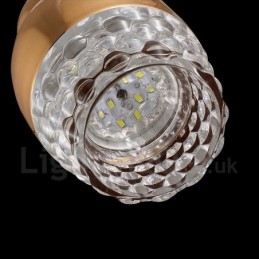 Moderne zeitgenössische 1-flammige Pendelleuchte aus Aluminiumlegierung mit Acrylschirm