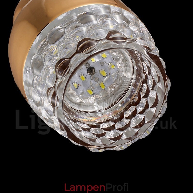 Moderne zeitgenössische 1-flammige Pendelleuchte aus Aluminiumlegierung mit Acrylschirm