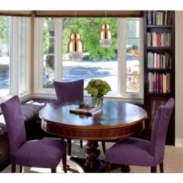 Moderne zeitgenössische 1-flammige Pendelleuchte aus Aluminiumlegierung mit Acrylschirm