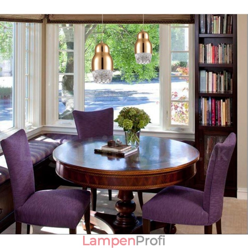 Moderne zeitgenössische 1-flammige Pendelleuchte aus Aluminiumlegierung mit Acrylschirm