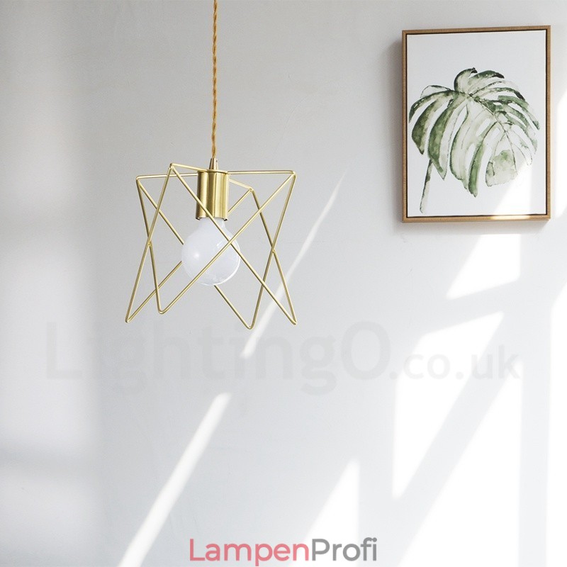 Moderne zeitgenössische 1-flammige Pendelleuchte aus Stahl mit Schirm