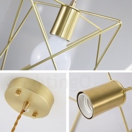 Moderne zeitgenössische 1-flammige Pendelleuchte aus Stahl mit Schirm