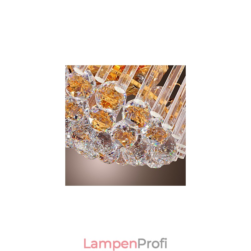 Luxuriöser Kristall-Kronleuchter mit 7 Lichtern