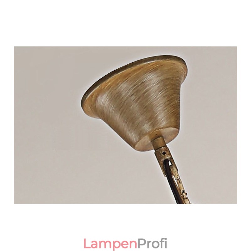 6-flammiger Vintage-Retro-Kronleuchter