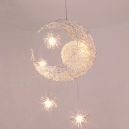 Moderne Pendelleuchte mit 5 Lichtern