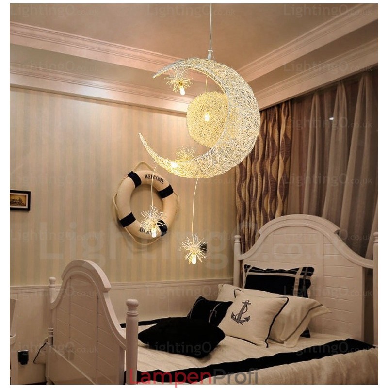 Moderne Pendelleuchte mit 5 Lichtern