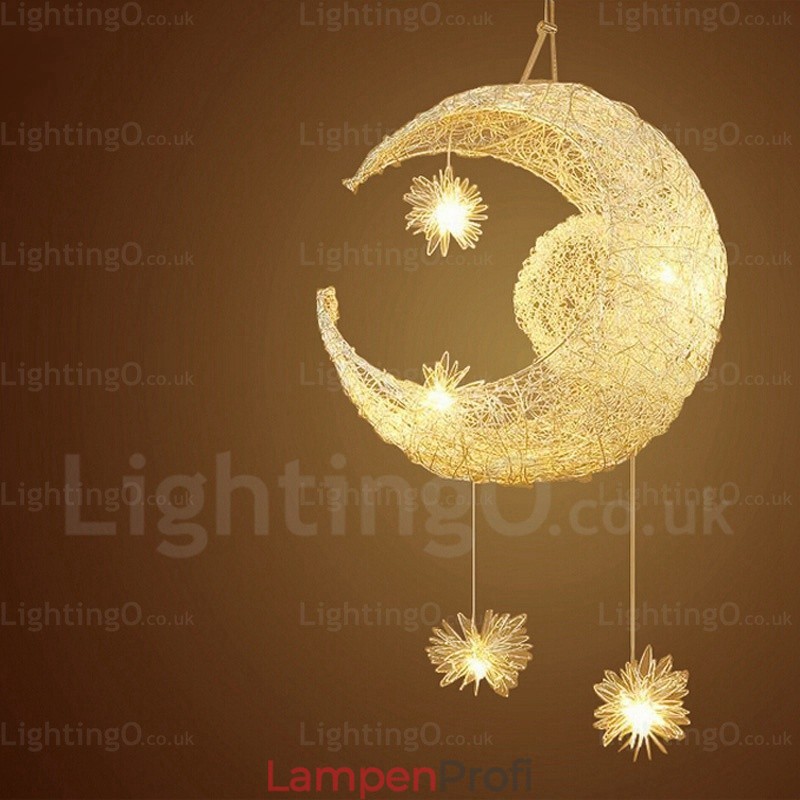Moderne Pendelleuchte mit 5 Lichtern