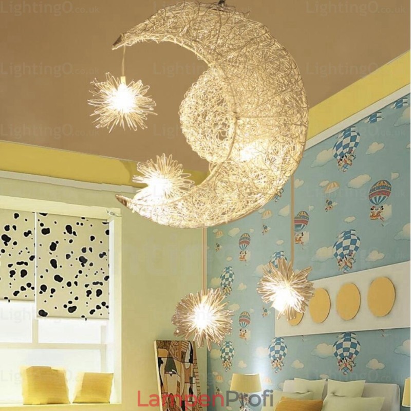 Moderne Pendelleuchte mit 5 Lichtern