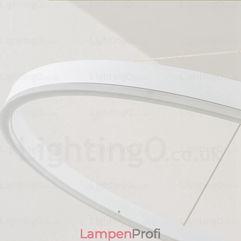 1-flammige, moderne Pendelleuchte mit Acrylschirm