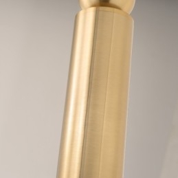 1-flammige, moderne Pendelleuchte mit Acrylschirm