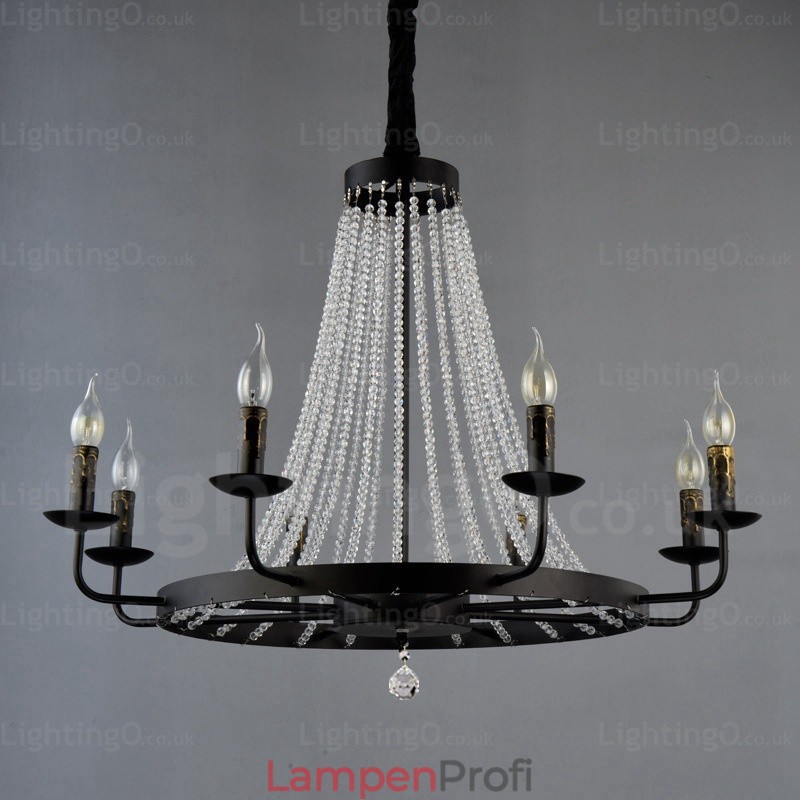 8-flammige nordische Pendelleuchte