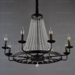 8-flammige nordische Pendelleuchte