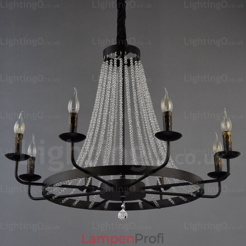 8-flammige nordische Pendelleuchte