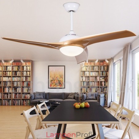 52“ Deckenventilator im europäischen Stil, modern und zeitgenössisch