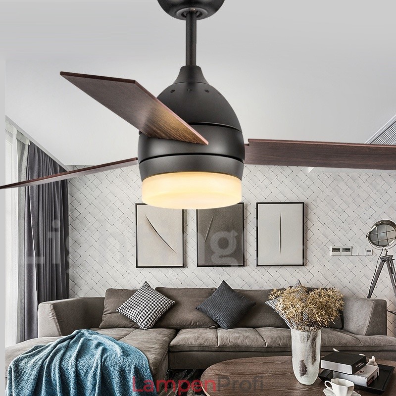 42“ 48“ Nordic Vintage Modern Zeitgenössischer Deckenventilator