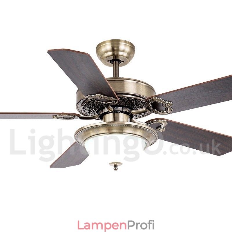 42“ 48“ 52“ Country Retro Rustikal Lodge Vintage Deckenventilator