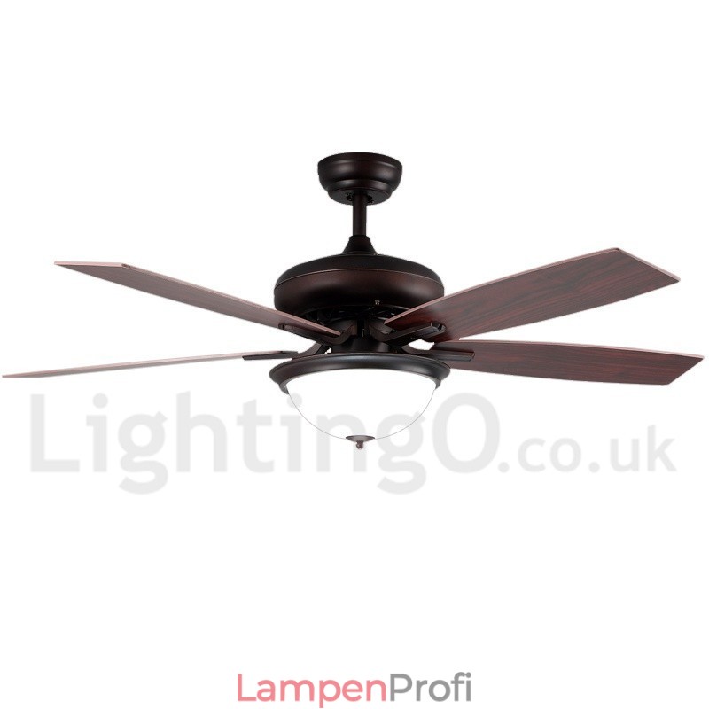 52“ Country Retro Rustikaler Lodge Vintage Deckenventilator