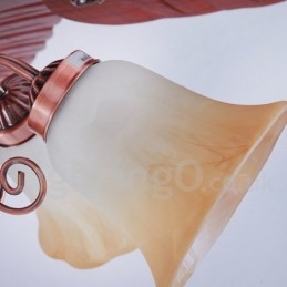 48“ Country Retro Rustikaler Lodge Vintage Deckenventilator