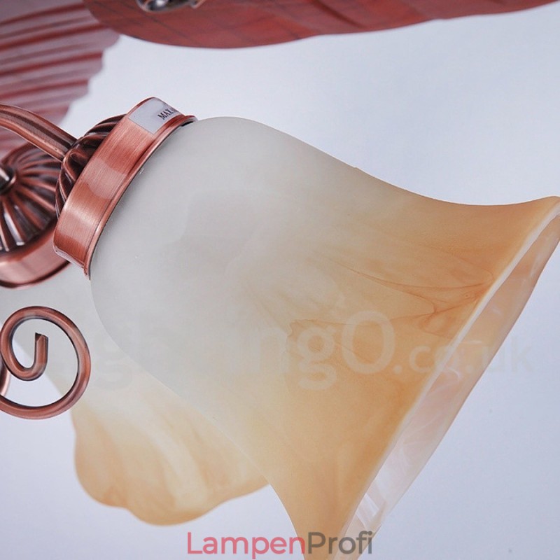 48“ Country Retro Rustikaler Lodge Vintage Deckenventilator