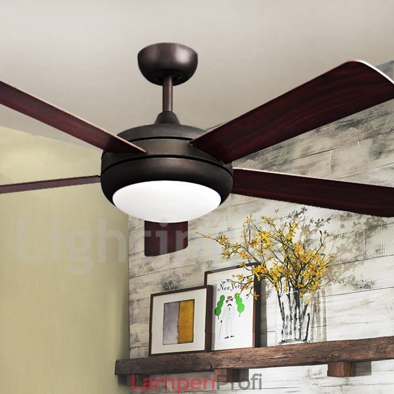 52“ Vintage-Deckenventilator im europäischen Stil