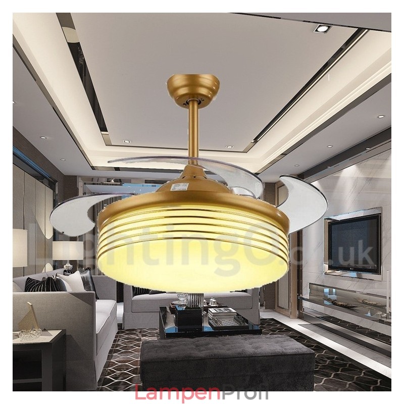 36“ moderner zeitgenössischer Deckenventilator im europäischen Stil