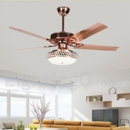 52“ moderner zeitgenössischer Deckenventilator im europäischen Stil