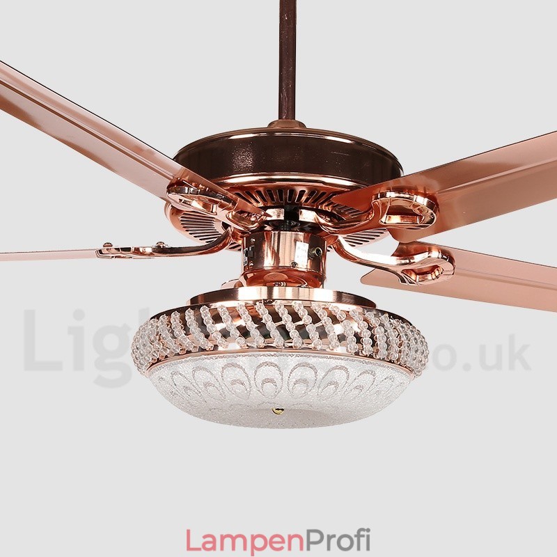 52“ moderner zeitgenössischer Deckenventilator im europäischen Stil