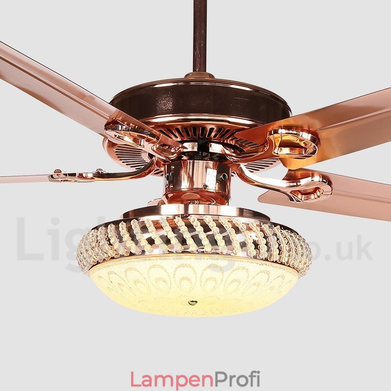 52“ moderner zeitgenössischer Deckenventilator im europäischen Stil